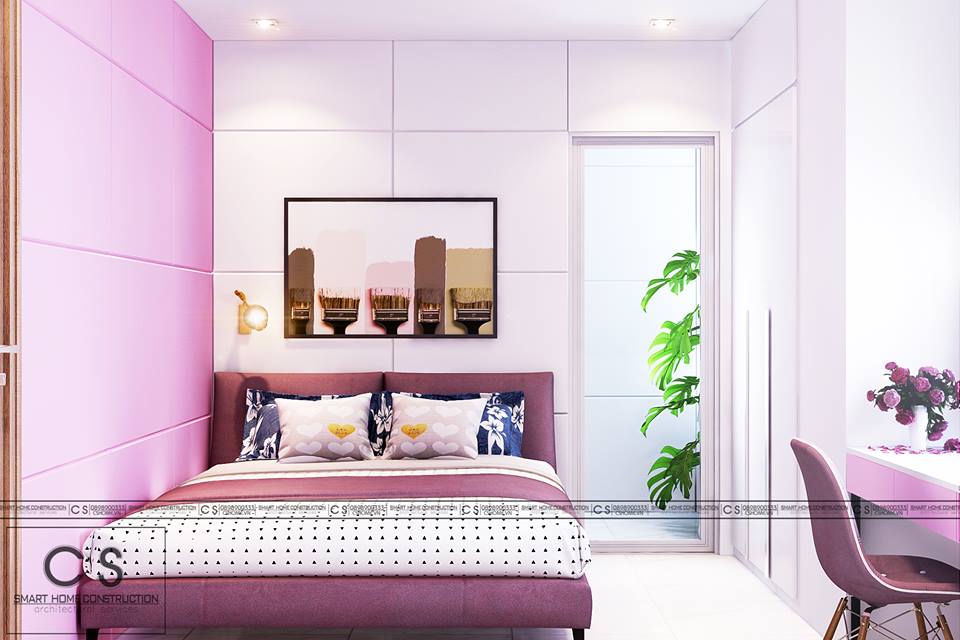 Thiết kế nội thất căn hộ Chị Xuân