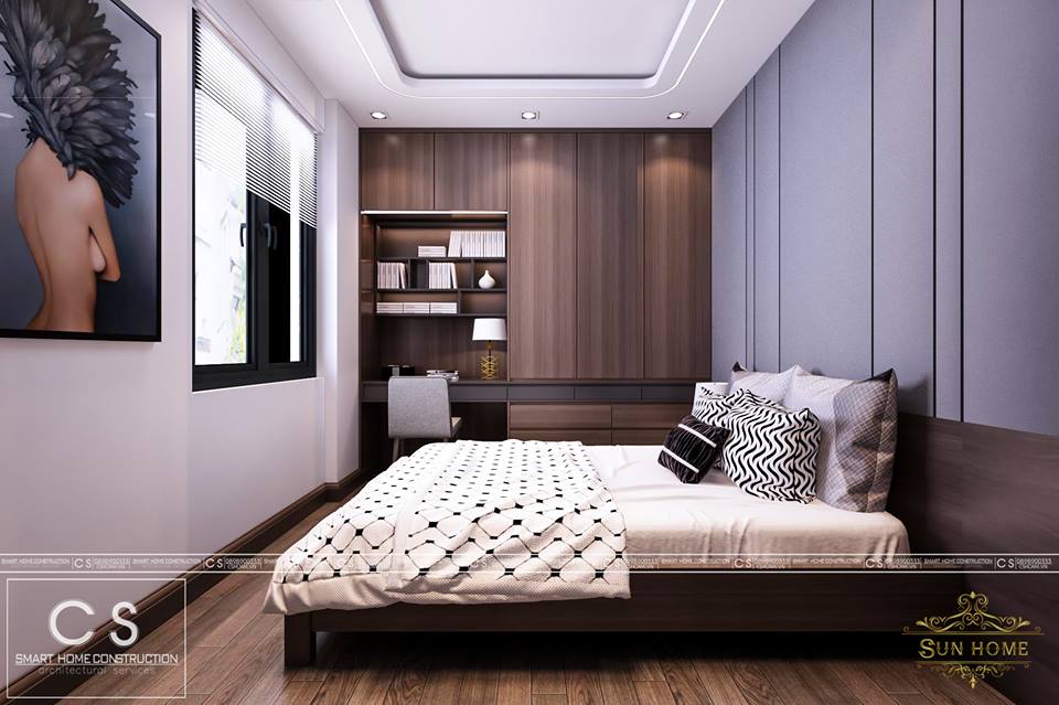Thiết kế nội thất căn hộ Anh Phong