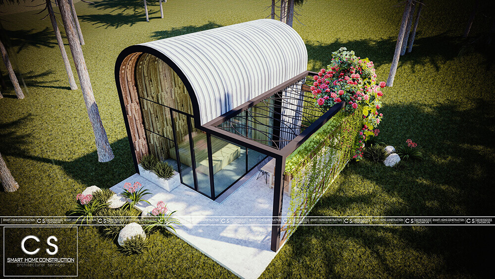 Thiết kế nhà gỗ bungalow homestay farmstay