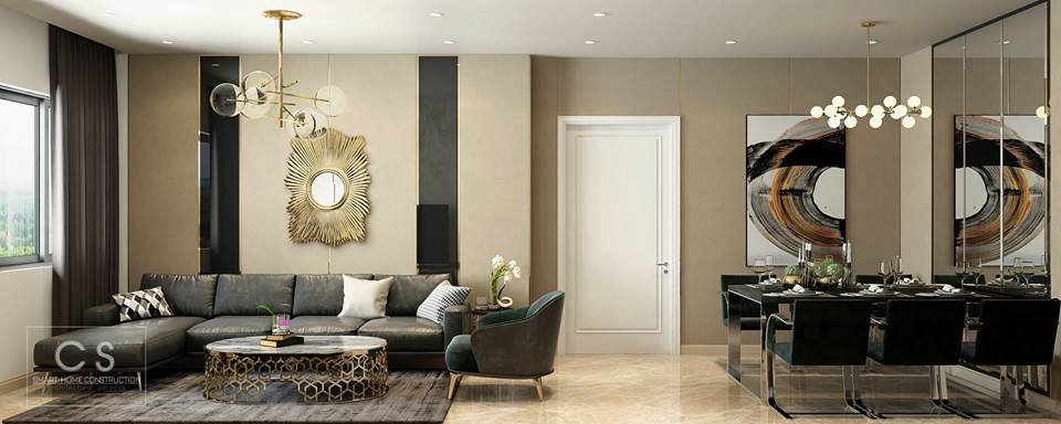 Thiết kế nội thất căn hộ Anh Trí