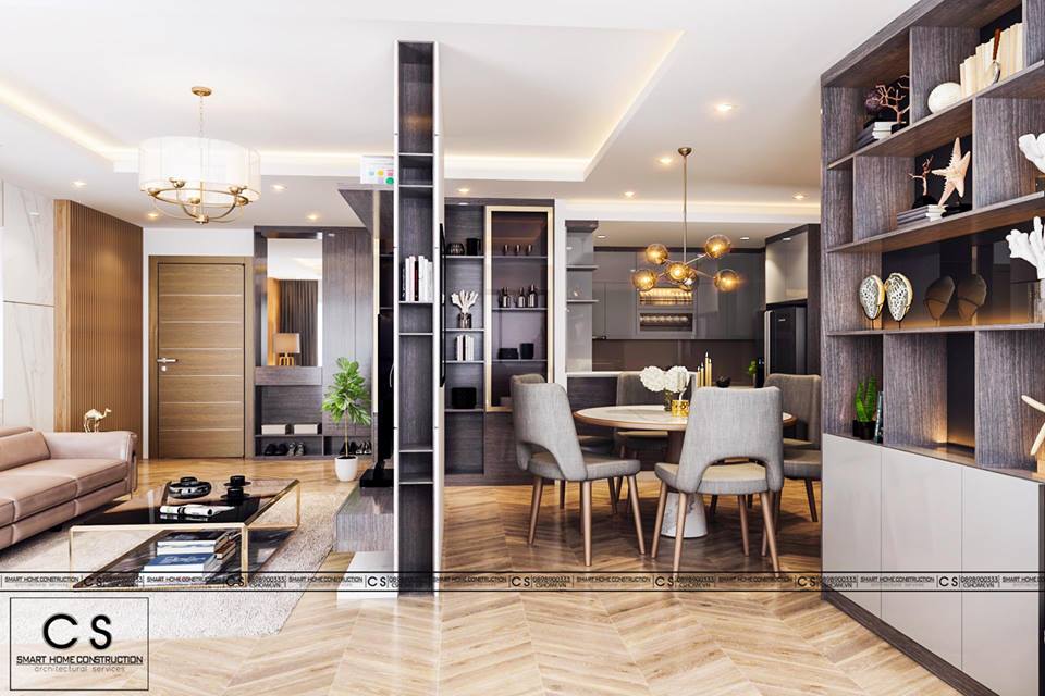 Thiết kế nội thất căn hộ Anh Shu Hung